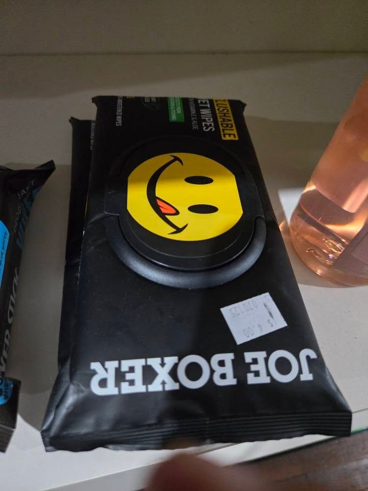 JOE BOXER BODY WIPES 30ct