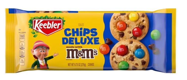 KEEBLER M&amp;M CHIPS DELUXE  9.75OZ