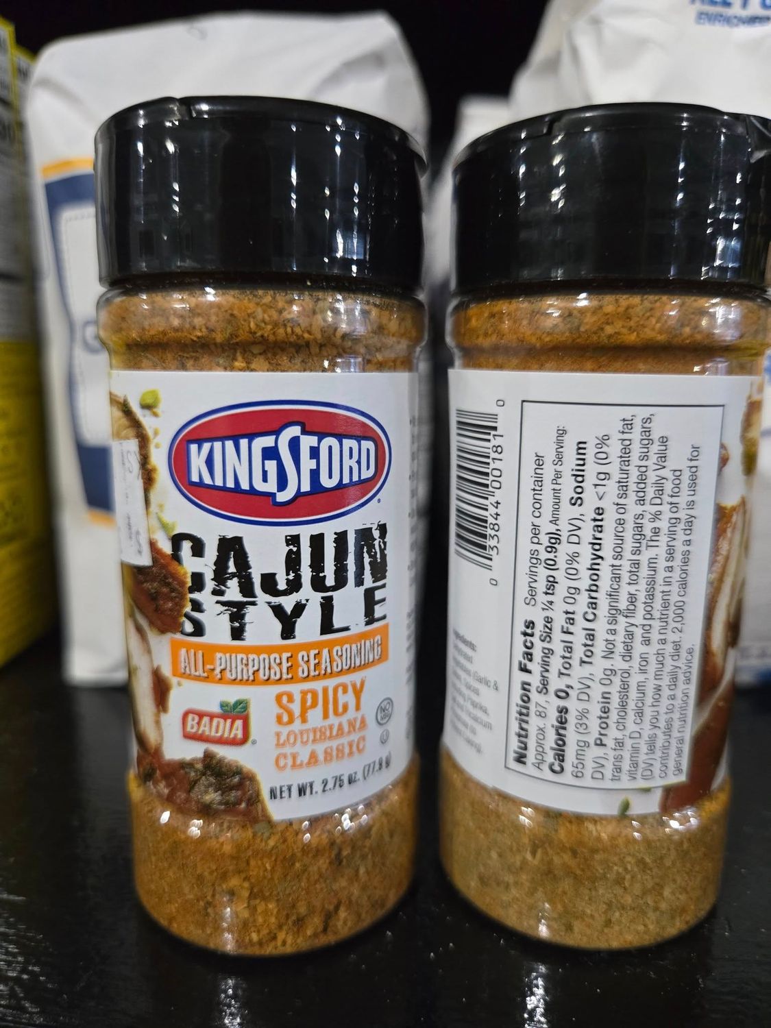 KINGSFORD CAJUN STYLER SPICE SHAKER 2.5OZ