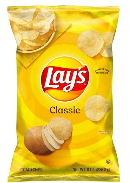 LAY'S CLASSIC CHIPS 8.0OZ