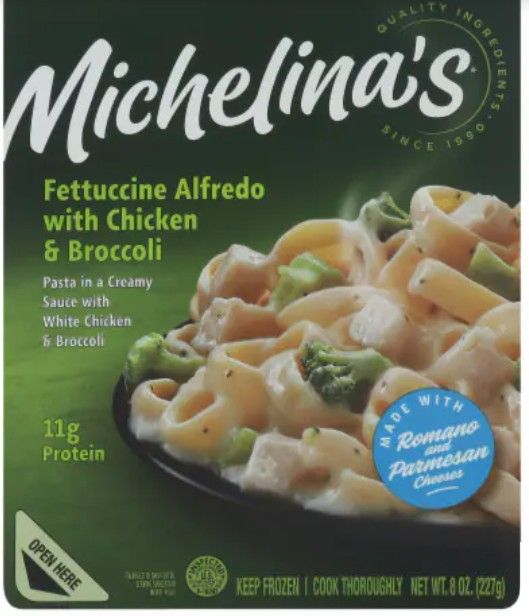 Michelina's® Fettuccine Alfredo with Chicken &amp; Broccoli Frozen Meal
