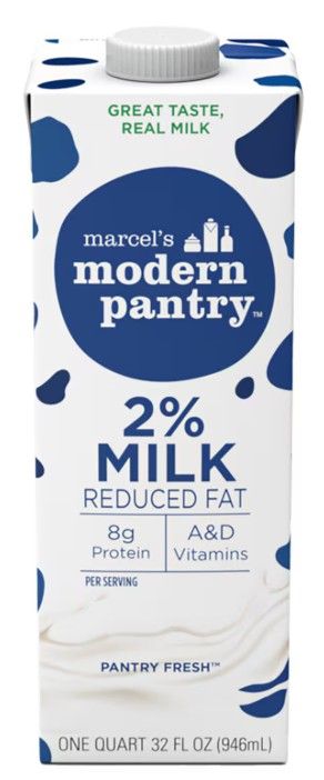 MODERN PANTRY 2% MILK QUART