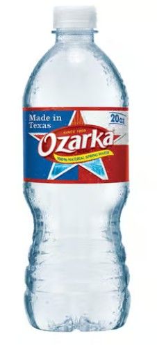 OZARKA BOTTLE WATER 20oz