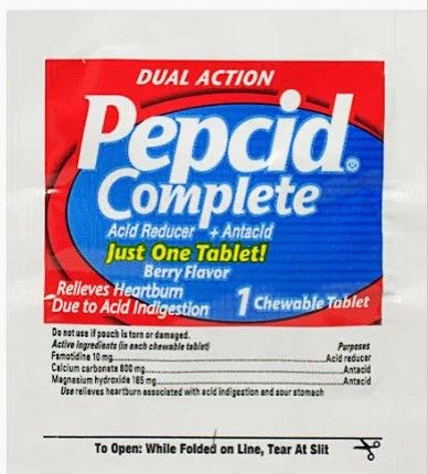 PEPCID COMPLETE CHEWABLE PACK OF 1