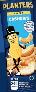 PLANTERS CASHEW 1.5OZ SNACK SIZE