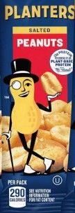 PLANTERS SALTED PEANUTS SNACK PACK 1.75 OZ