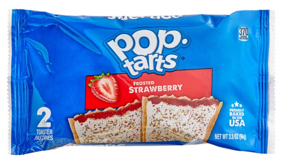 POP TARTS 2PK STRAWBERRY 3.3OZ TOASTER PACK