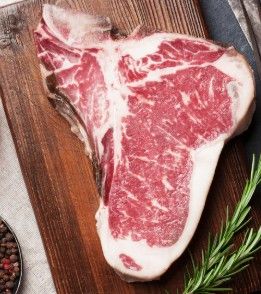 BUTCHER T-BONE STEAK 1 PACK 20OZ