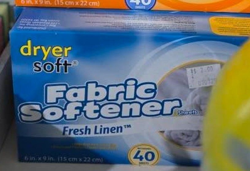 Dryersoft Fresh Linen Fabric Softener Drier Sheets, 40-ct. Pack