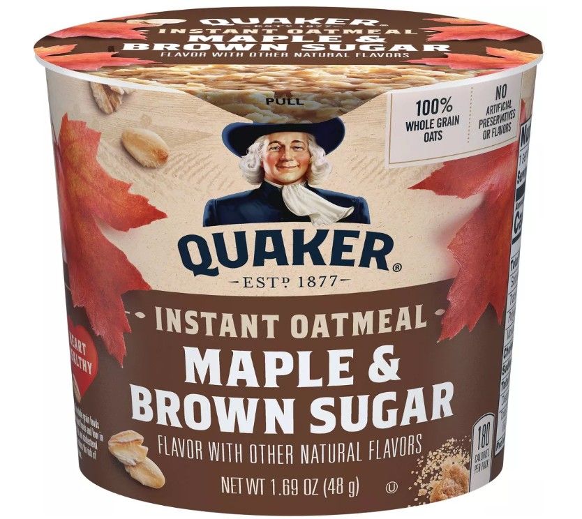 Quaker Express Maple Brown Sugar Oatmeal 1.69oz