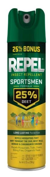 REPEL DEET SPORTSMAN INSECT REPELLANT 8.12OZ