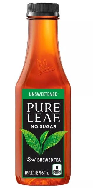 PURE LEAF UNSWEET TEA 18.5oz