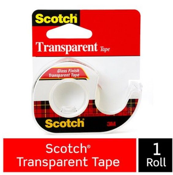 SCOTCH TAPE SINGLE ~ PACKAGING WILL VARY 250FT 3/4 INCH