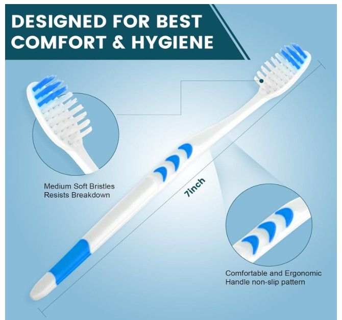 SINGLE MEDIUM SOFT TOOTHBRUSH