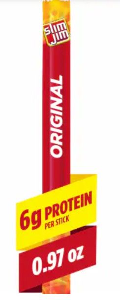 Slim Jim Giant Sized Original Meat Snack Stick .097OZ