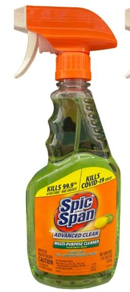 Spic and Span Everyday Antibacterial Multipurpose Liquid Cleaner Spray 12OZ