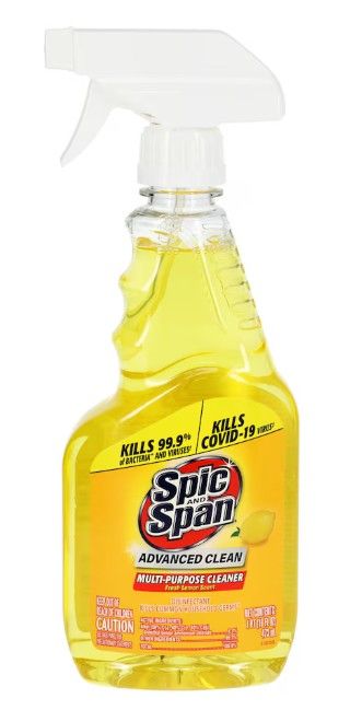 Spic and Span Fresh Lemon Scent Multi-purpose Cleaner Spray, 16 oz.