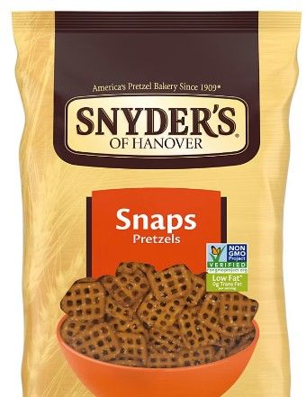 SNYDERS PRETZEL SNAPS 3.5OZ