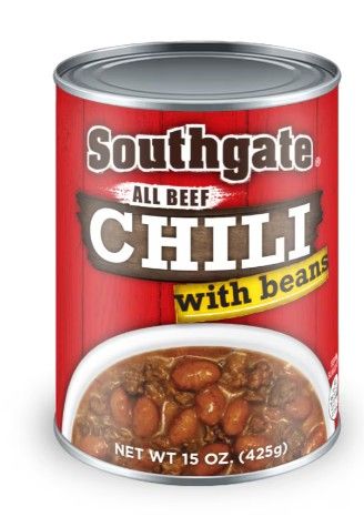 Southgate Chili with Beans, 15 oz. Can, 1 ct.