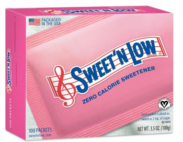 Sweet'N Low Zero Calorie Sweetener, 100 count, 3.5 oz