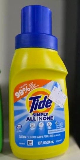 TIDE ALL IN ONE Liquid Laundry Detergent, 10 fl oz.