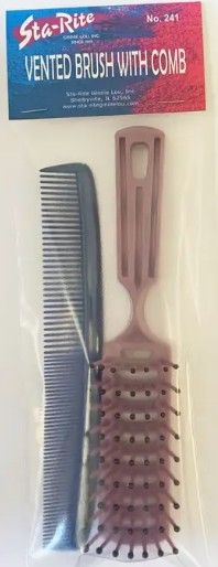 VENT BRUSH WITH COMB
