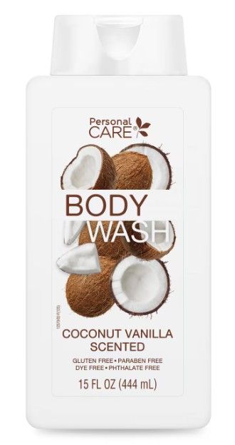 COCONUT VANILLA BODY WASH 15OZ