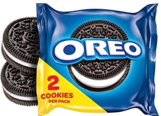OREOS - Nabisco Oreo 2-Count (.78 oz.) Cookie Snack Pack