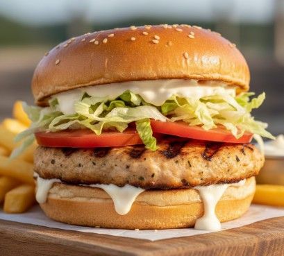 Grilled Chicken with Fries