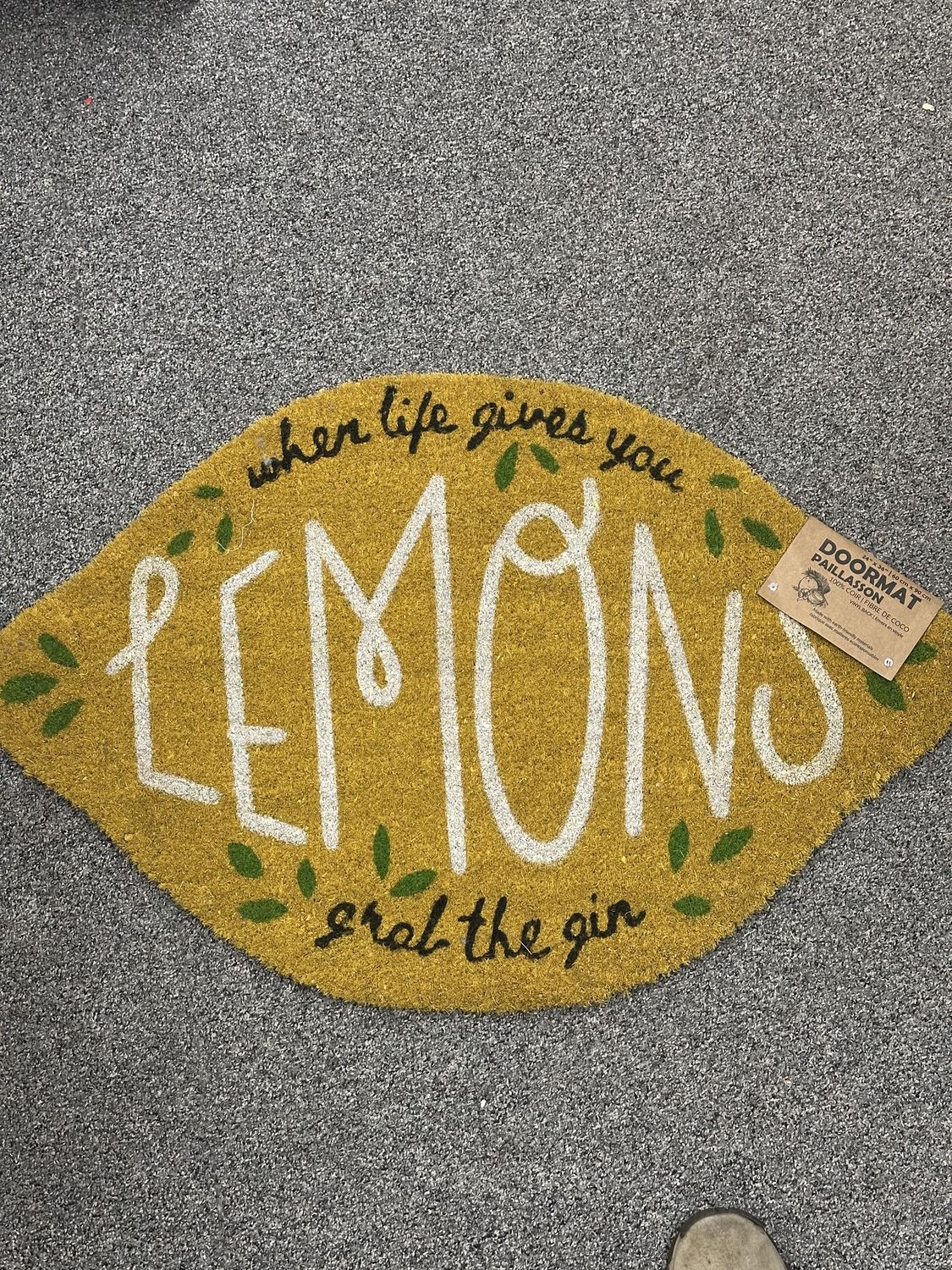 Mats - Floor - Lemon