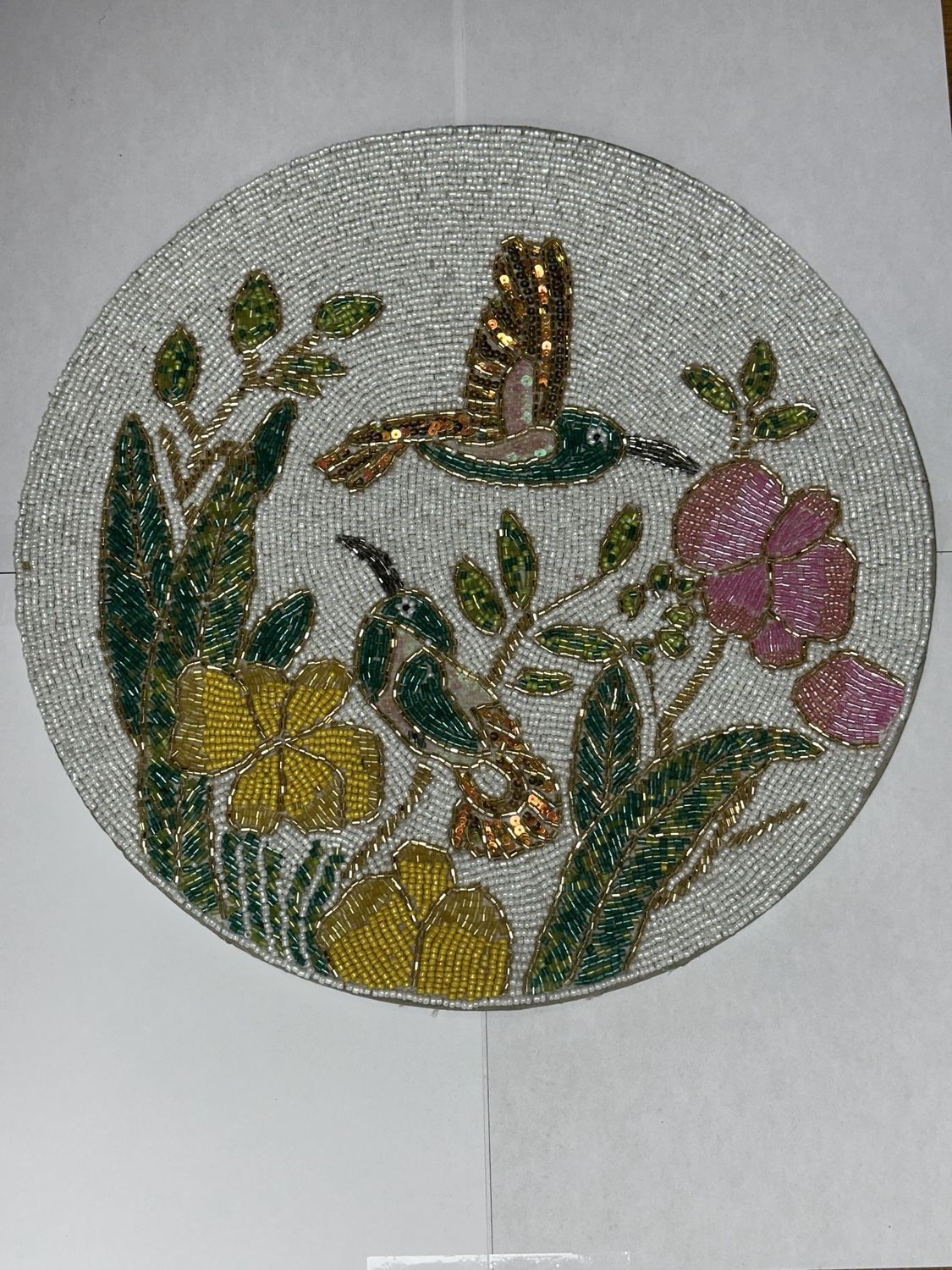 Mats - Dining - Beaded Charger