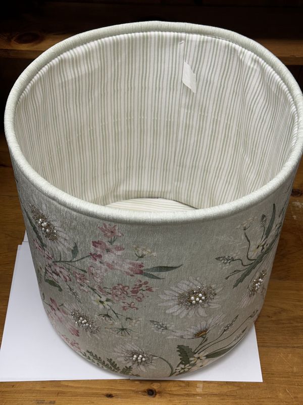 Basket - Laundry - Beaded Flower - Large