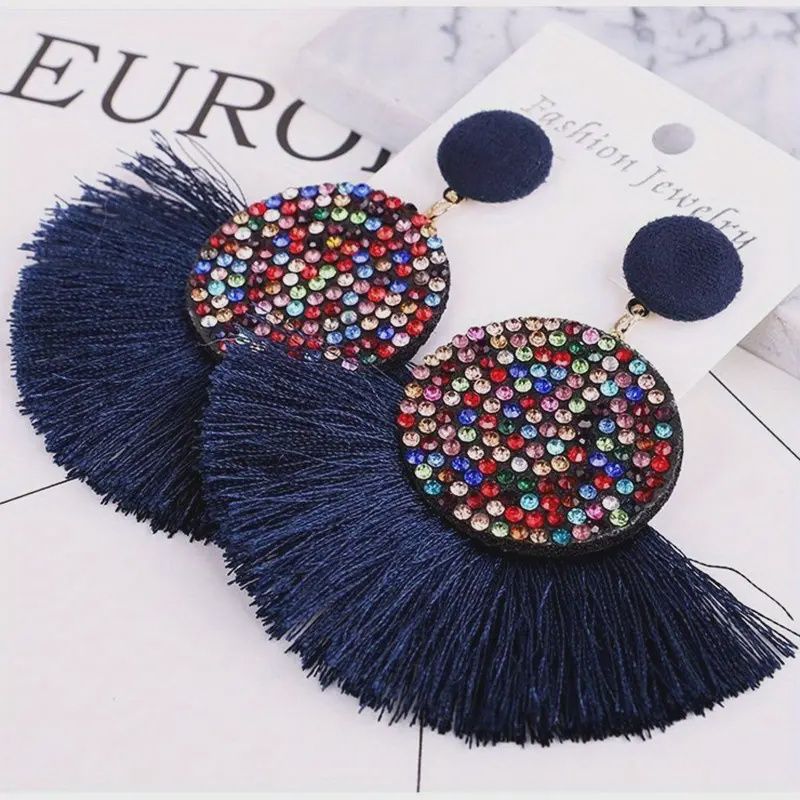 Bohemian Vintage Fringe Tassel Earrings
