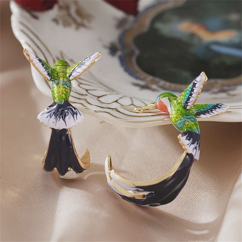 Hummingbird Stud Earrings