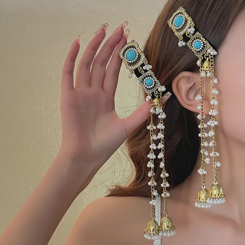 Oxidized Plating Earring