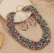 Boho Style 14k Gold Plated Earring