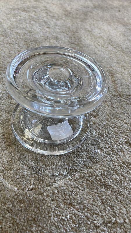 ABB Candle Holder Glass Reversible