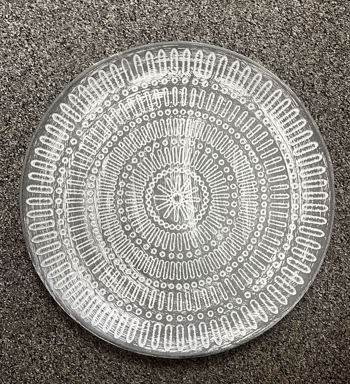 Nut Tray Wood Grey Wash
