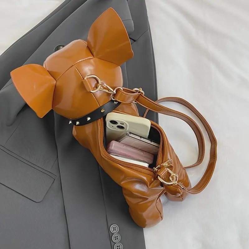 French Bulldog Cartoon Crossbody Bag
