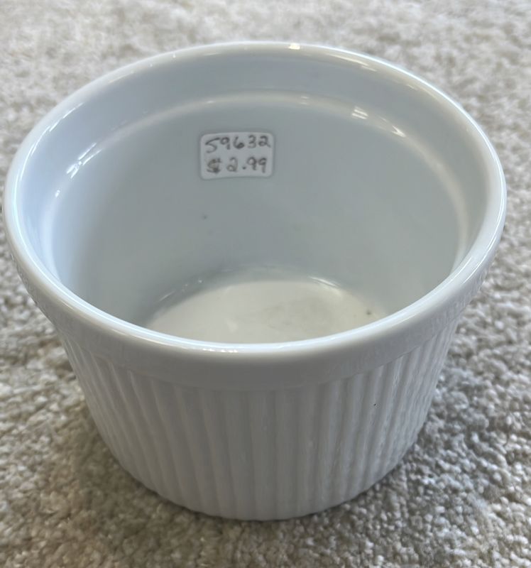 White Small Ramekin