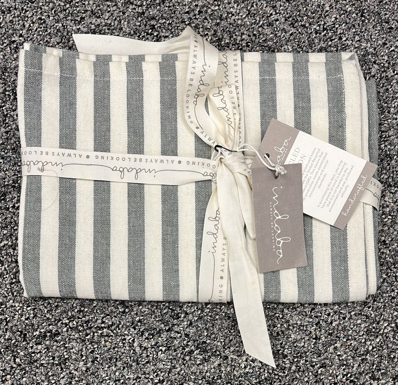 IND T Towel Set of 2 Grey