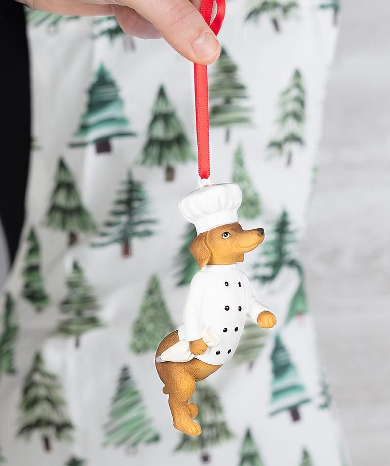 Chef Dog Ornament
