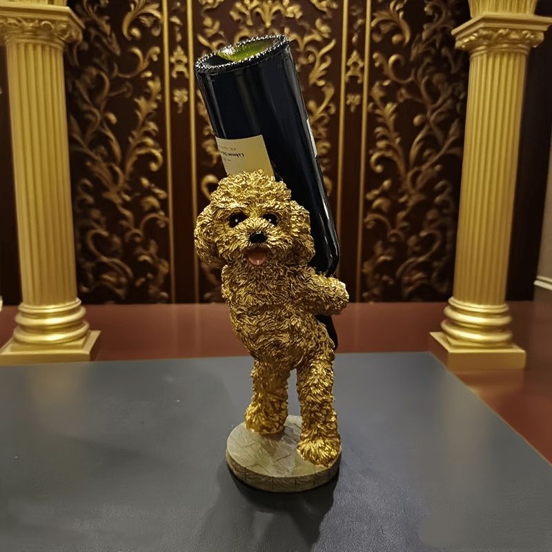 Table Top Dog Bottle Holder