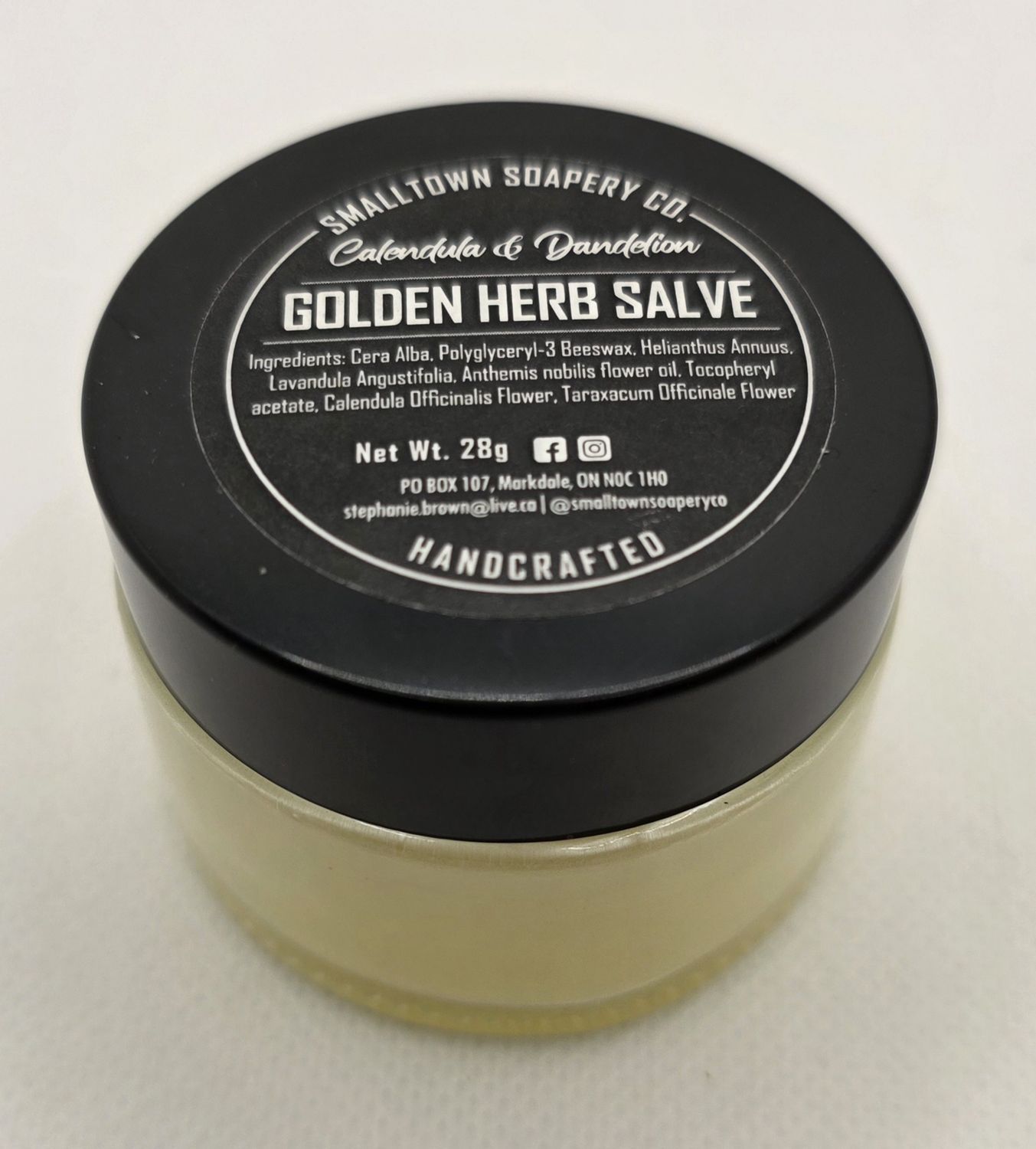 Golden Herb Salve, Scent: Calendula &amp; Dandelion
