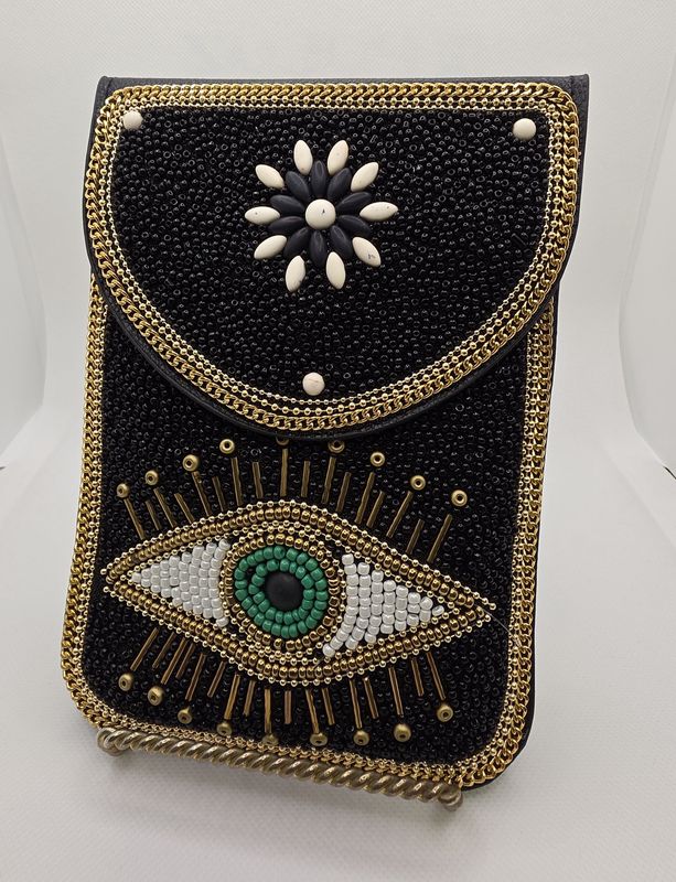 Beaded Crossbody Bag