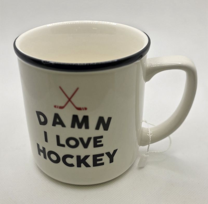 I Love Hockey Mug 14oz