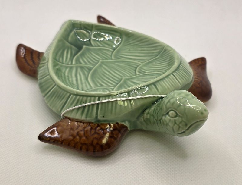 Tortoise Soap Dish Green