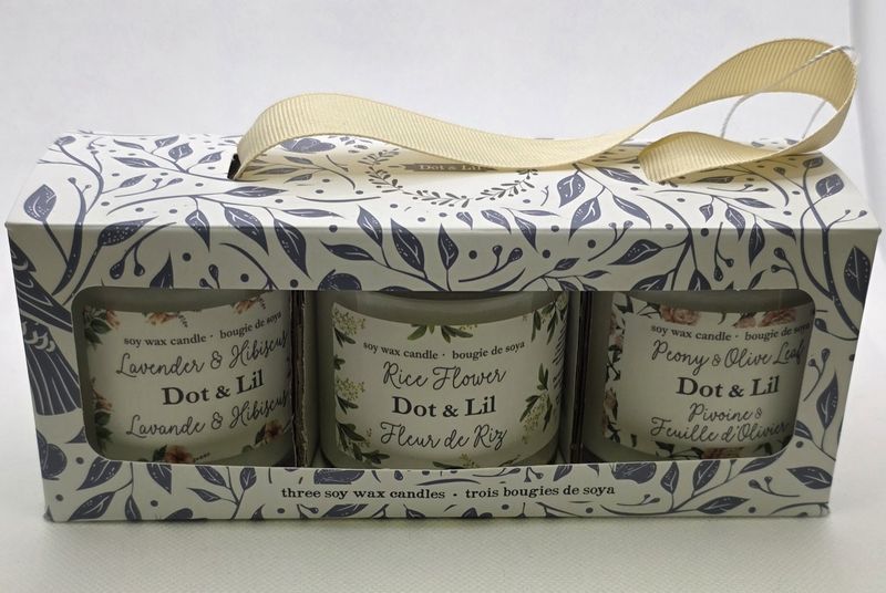 DAL 3 Candle Gift Set