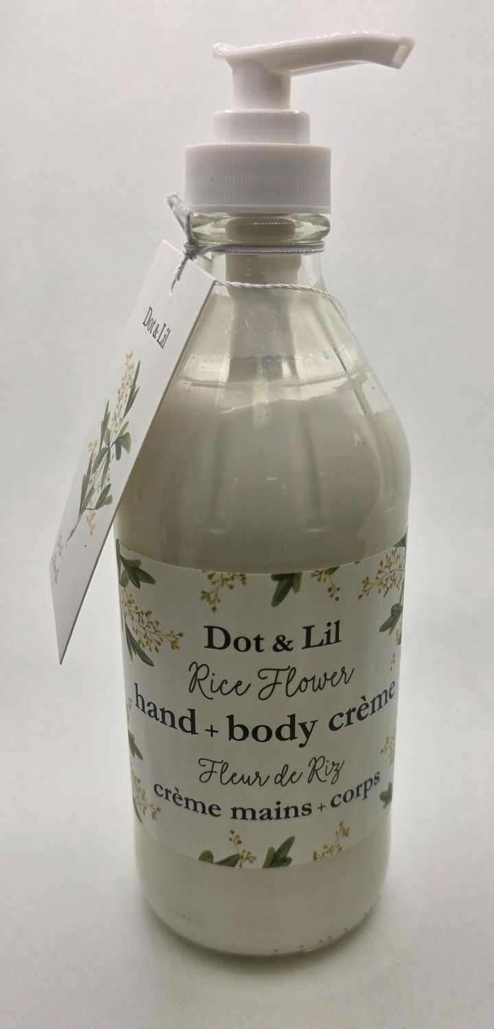 DAL Hand + Body Cream, Scent: Rice Flower