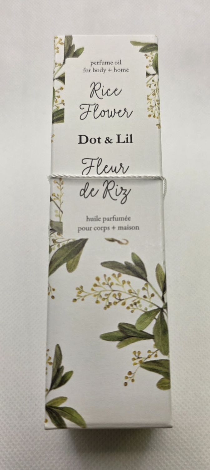 DAL Perfume, Scent: Rice Flower